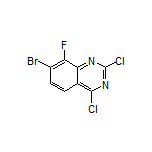 7-Bromo-2,4-dichloro-8-fluoroquinazoline