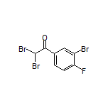 2,2,3’-Tribromo-4’-fluoroacetophenone