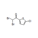 2,2-Dibromo-1-(5-chloro-2-thienyl)ethanone