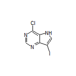 4-Chloro-7-iodo-5H-pyrrolo[3,2-d]pyrimidine