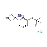 3-Amino-3-[3-(trifluoromethoxy)phenyl]azetidine Hydrochloride