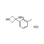 3-Amino-3-(m-tolyl)azetidine Hydrochloride