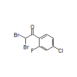 2,2-Dibromo-4’-chloro-2’-fluoroacetophenone