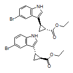 Ethyl trans-2-(5-Bromo-3-indolyl)cyclopropanecarboxylate