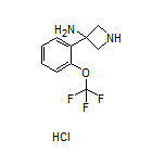 3-Amino-3-[2-(trifluoromethoxy)phenyl]azetidine Hydrochloride