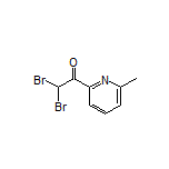 2,2-Dibromo-1-(6-methyl-2-pyridyl)ethanone