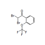 2,2-Dibromo-2’-(trifluoromethoxy)acetophenone