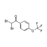 2,2-Dibromo-4’-(trifluoromethoxy)acetophenone