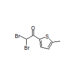 2,2-Dibromo-1-(5-methyl-2-thienyl)ethanone