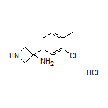 3-Amino-3-(3-chloro-4-methylphenyl)azetidine Hydrochloride