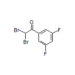 2,2-Dibromo-3’,5’-difluoroacetophenone