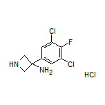 3-Amino-3-(3,5-dichloro-4-fluorophenyl)azetidine Hydrochloride