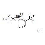 3-Amino-3-[2-chloro-3-(trifluoromethyl)phenyl]azetidine Hydrochloride