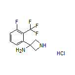 3-Amino-3-[3-fluoro-2-(trifluoromethyl)phenyl]azetidine Hydrochloride