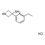 3-Amino-3-(3-ethylphenyl)azetidine Hydrochloride