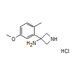 3-Amino-3-(5-methoxy-2-methylphenyl)azetidine Hydrochloride