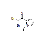 2,2-Dibromo-1-(1-ethyl-2-pyrrolyl)ethanone