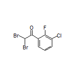 2,2-Dibromo-3’-chloro-2’-fluoroacetophenone