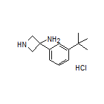 3-Amino-3-[3-(tert-butyl)phenyl]azetidine Hydrochloride