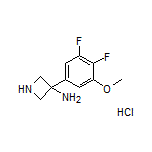 3-Amino-3-(3,4-difluoro-5-methoxyphenyl)azetidine Hydrochloride