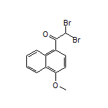 2,2-Dibromo-1-(4-methoxy-1-naphthyl)ethanone