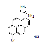 3-Amino-3-(6-bromo-1-pyrenyl)azetidine Hydrochloride