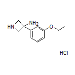 3-Amino-3-(3-ethoxyphenyl)azetidine Hydrochloride