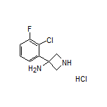 3-Amino-3-(2-chloro-3-fluorophenyl)azetidine Hydrochloride