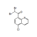 2,2-Dibromo-1-(5-chloro-8-quinolyl)ethanone