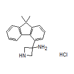 3-Amino-3-(9,9-dimethyl-9H-fluoren-4-yl)azetidine Hydrochloride