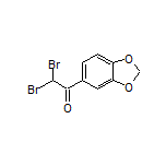 2,2-Dibromo-3’,4’-(methylenedioxy)acetophenone