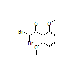 2,2-Dibromo-2’,6’-dimethoxyacetophenone