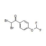 2,2-Dibromo-4’-(difluoromethoxy)acetophenone