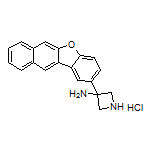 3-Amino-3-(naphtho[2,3-b]benzofuran-2-yl)azetidine Hydrochloride3-Amino-3-(naphtho[2,3-b]benzofuran-2-yl)azetidine Hydrochloride