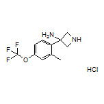 3-Amino-3-[2-methyl-4-(trifluoromethoxy)phenyl]azetidine Hydrochloride