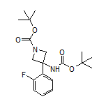 N,1-Di-Boc-3-(2-fluorophenyl)azetidin-3-amine