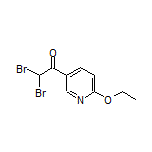 2,2-Dibromo-1-(6-ethoxy-3-pyridyl)ethanone