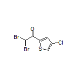 2,2-Dibromo-1-(4-chloro-2-thienyl)ethanone