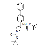 3-(4-Biphenylyl)-N,1-di-Boc-3-amino-azetidine