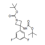 N,1-Di-Boc-3-amino-3-(3,5-difluorophenyl)azetidine