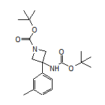 N,1-Di-Boc-3-amino-3-(m-tolyl)azetidine