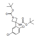 N,1-Di-Boc-3-amino-3-(2,5-dichlorophenyl)azetidine