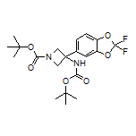 N,1-Di-Boc-3-amino-3-(2,2-difluorobenzo[d][1,3]dioxol-5-yl)azetidine