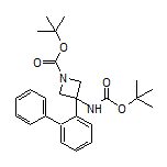 3-(2-Biphenylyl)-N,1-di-Boc-3-aminoazetidine