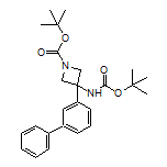 3-(3-Biphenylyl)-N,1-di-Boc-3-aminoazetidine