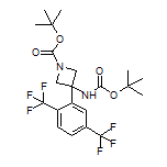 3-[2,5-Bis(trifluoromethyl)phenyl]-N,1-di-Boc-3-aminoazetidine