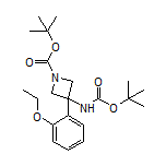 N,1-Di-Boc-3-(2-ethoxyphenyl)-3-aminoazetidine