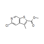 Methyl 5-Chloro-3-methylthieno[2,3-c]pyridine-2-carboxylate