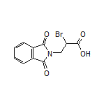 2-Bromo-3-(1,3-dioxo-2-isoindolinyl)propanoic Acid