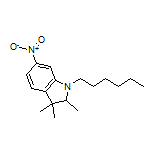 1-Hexyl-2,3,3-trimethyl-6-nitroindoline